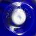 Rosenthal Netter Cobalt Blue Glass Duck Bottle With Hinged Lid Made In Italy