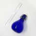 Rosenthal Netter Cobalt Blue Glass Duck Bottle With Hinged Lid Made In Italy