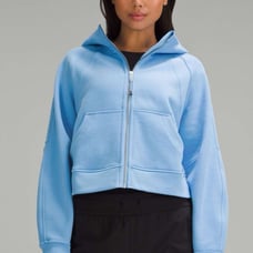 Lululemon Women's Scuba Oversized Full-Zip Hoodie Aero Blue sz XL/XXL activewear