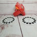 Vintage Red 3D View-Master W/2 Slides