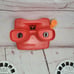 Vintage Red 3D View-Master W/2 Slides