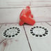 Vintage Red 3D View-Master W/2 Slides
