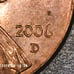 2006 D Lincoln Memorial Cent Penny