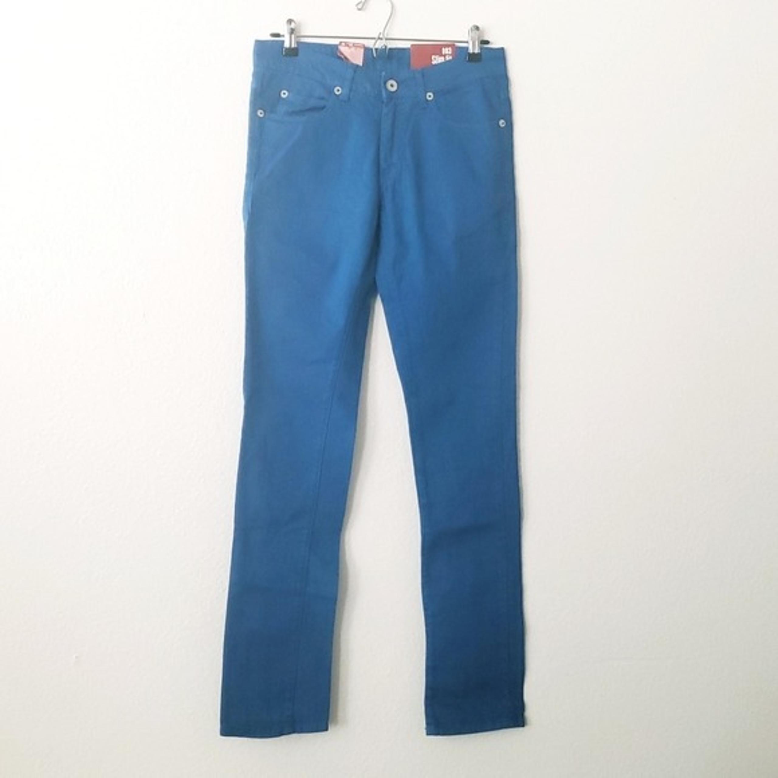 Men's Blue Skinny Jeans Slim Fit - ZARA