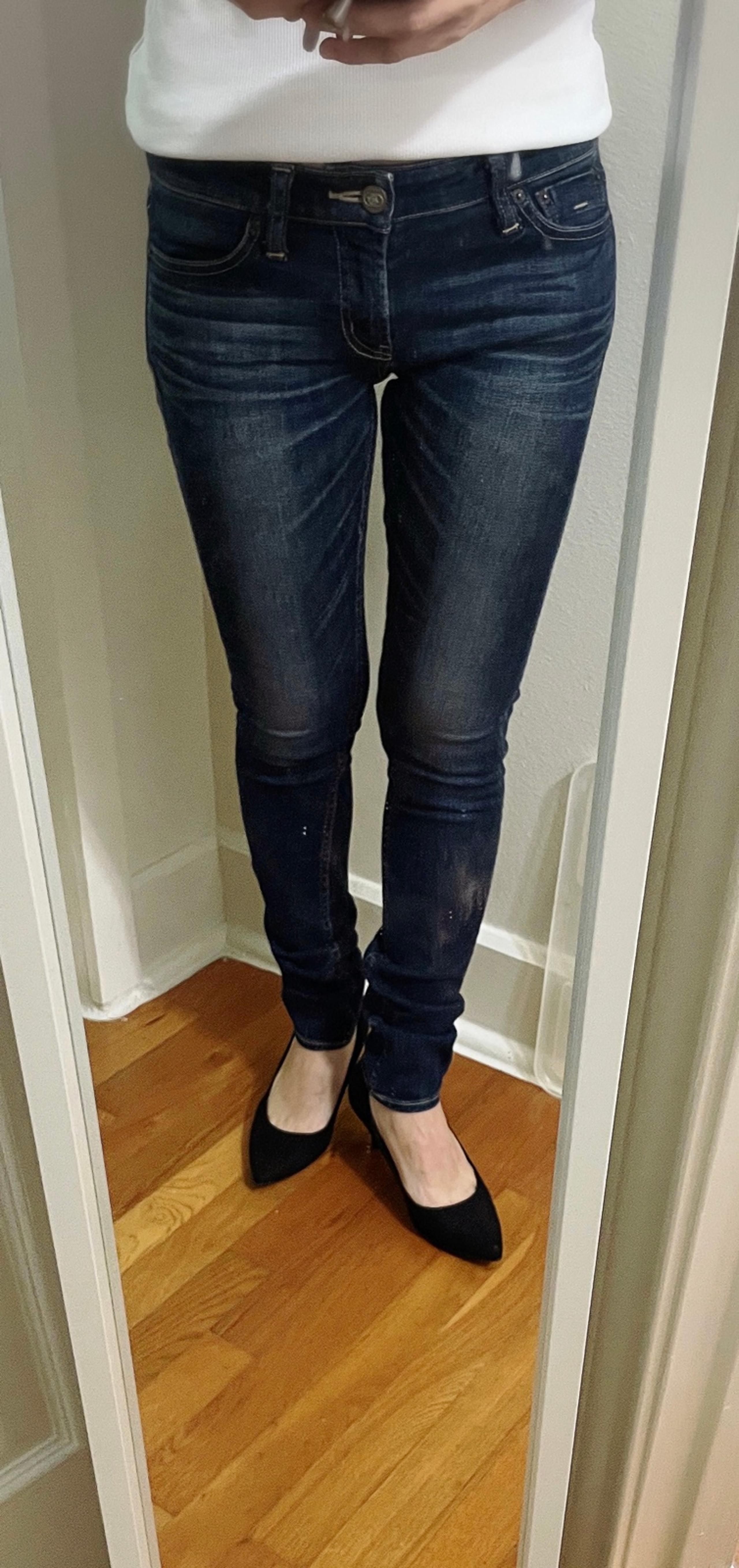 JET Skinny Straight Stretchy Denim Jeans size 26!