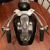 Vintage Harley-Davidson Tank Radio, Working Radio, Engine Sound & Headlight, siz