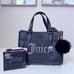 JUICY COUTURE Bag Upgrade U Mini Tote & Wallet Set - Black