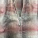 Pendleton Women 100% Virgin Wool Vest Jacket Large Pink Brown Hooded Western