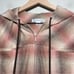 Pendleton Women 100% Virgin Wool Vest Jacket Large Pink Brown Hooded Western