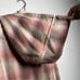 Pendleton Women 100% Virgin Wool Vest Jacket Large Pink Brown Hooded Western