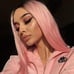 sexyslayqueen pink lace wig brown roots