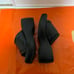 GU Puffy Platform Mule, Size M, BLACK