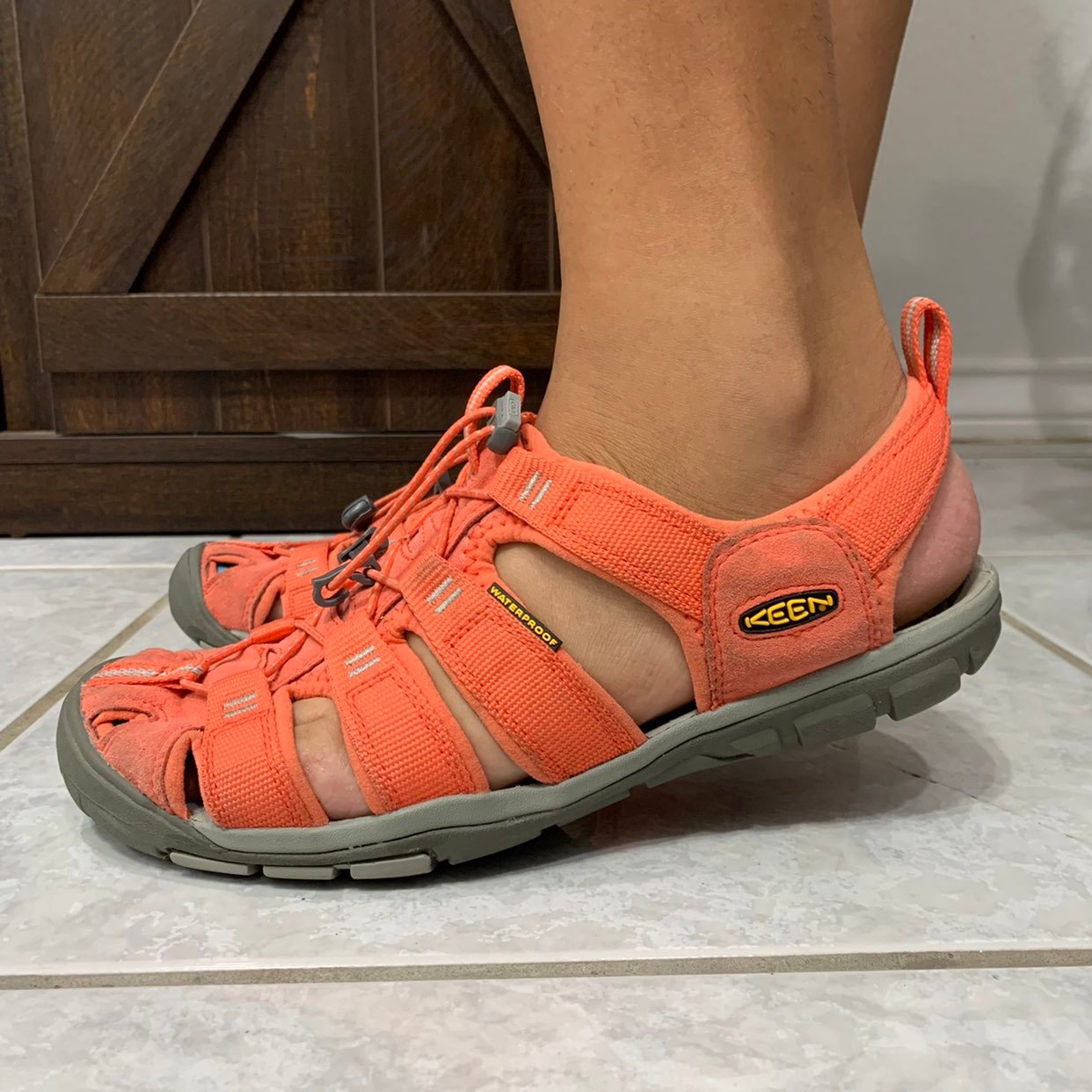 Orange keen sandals Clearance