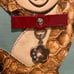 Original by Sharif 1827 Monkey Purse with matching removable banana coin purse