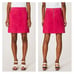 New! PAUL SMITH Suede Leather A-line Skirt