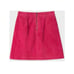 New! PAUL SMITH Suede Leather A-line Skirt