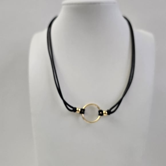 Sterling Silver 925 Circle Necklace