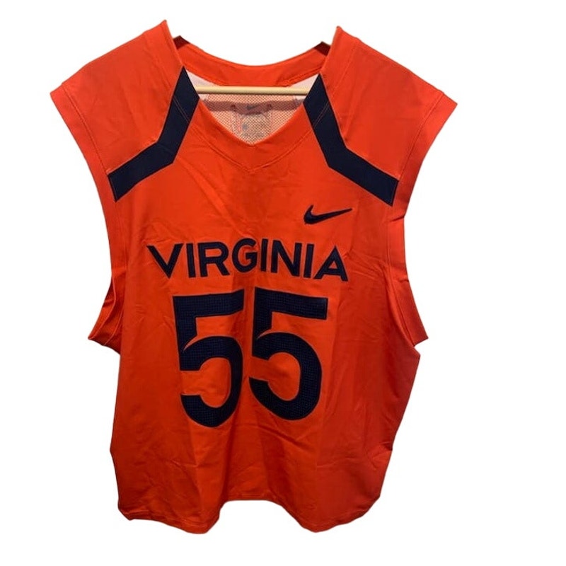 Nike Elite University of Virginia jersey lacrosse Caveliers shirt UVA size L