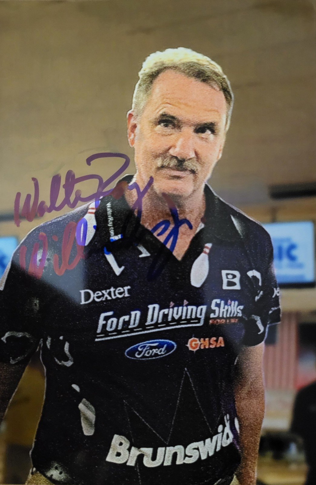 WALTER RAY WILLIAMS JR. AUTOGRAPHED PHOTO!!! - VERY NICE!!!