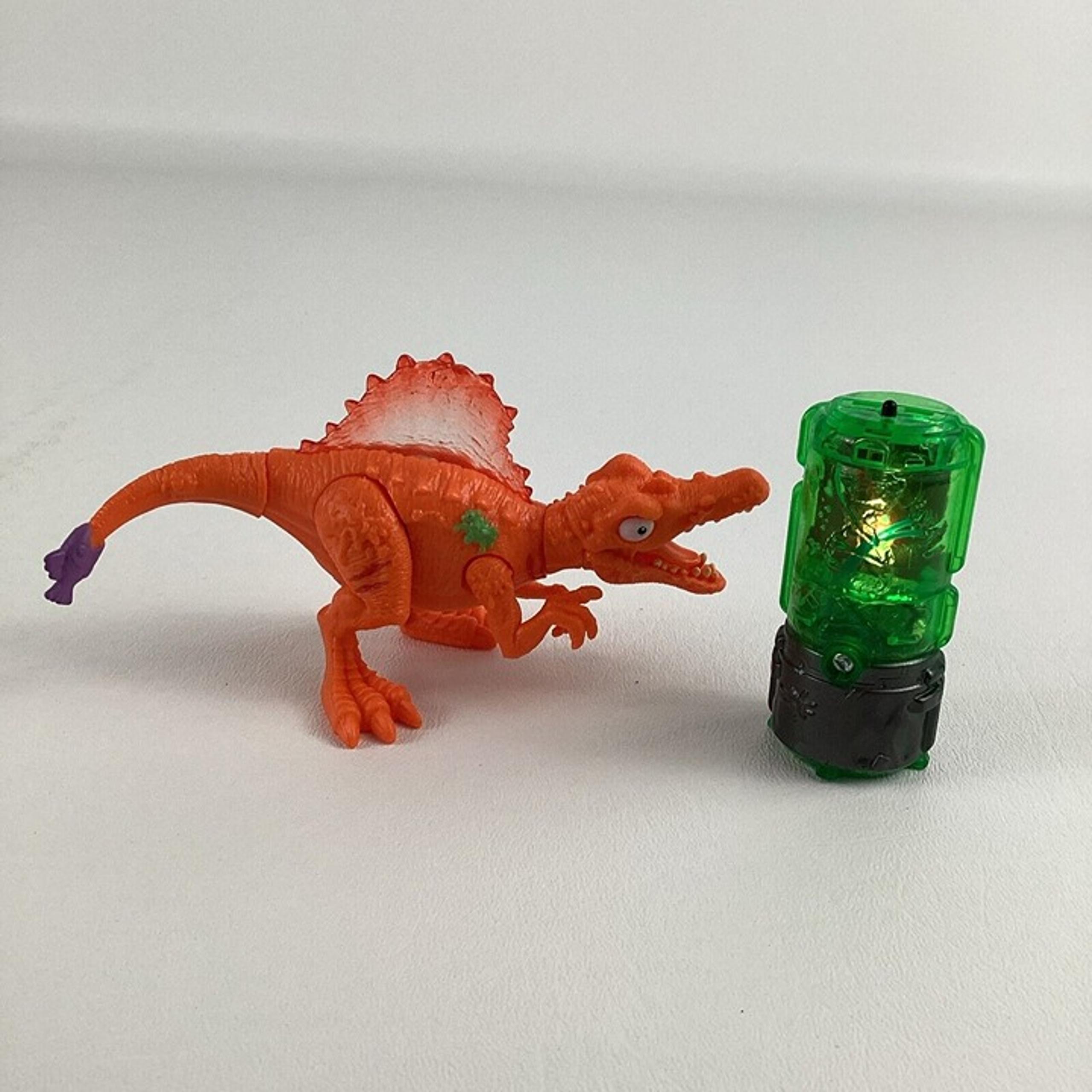 Zuru Smashers Mega Light Up Orange Dinosaur Action Figure Lights Sounds Module