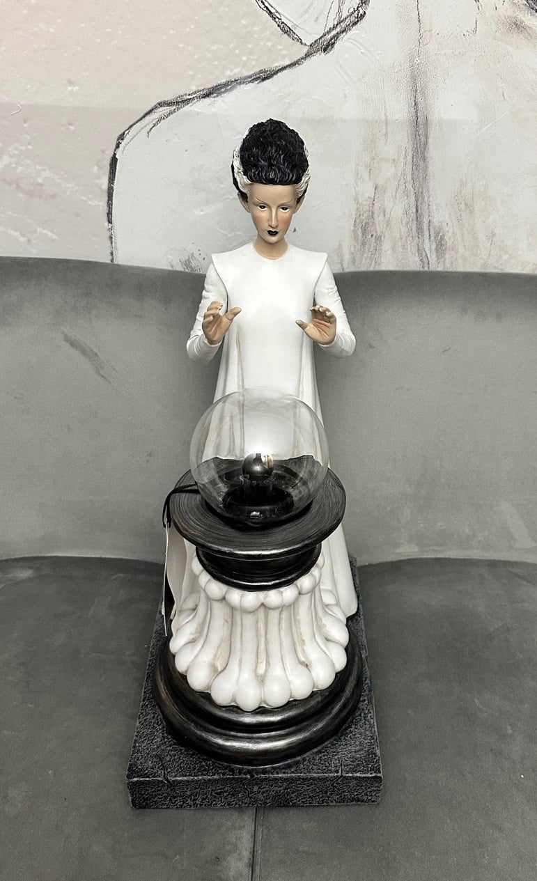 Halloween Bride of Frankenstein with static ball