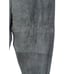 Vintage Y2K Black Leather Elastic Waist Structured Goth Retro Witch Ankle Pants