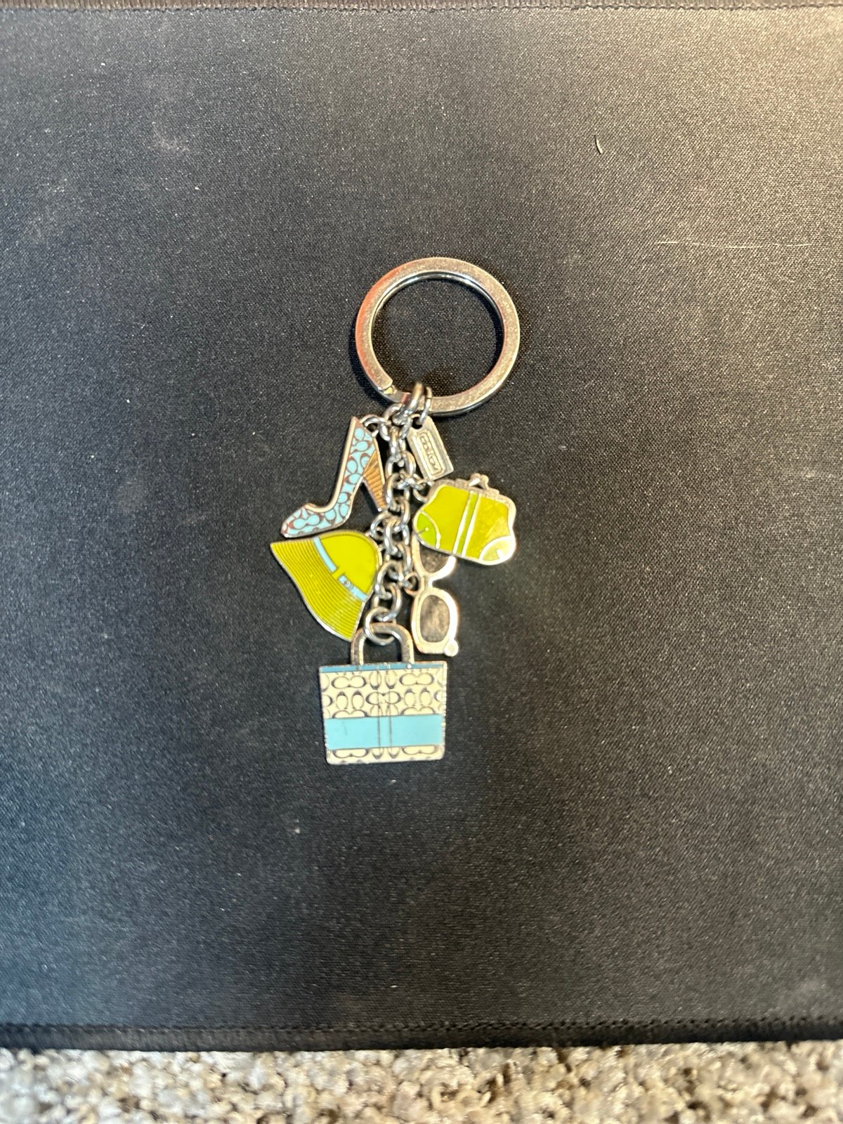 Vintage Coach Key Charms