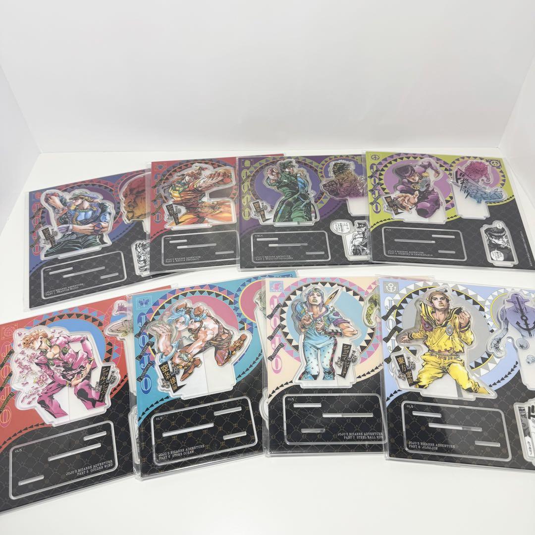 JoJo's Bizarre Adventure China Exclusive Original Scene Diorama Acrylic Stand Set (Parts 1-8)