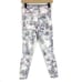 Athleta Salutation Stash Tight Size Small Womens Gray Floral Print High Rise