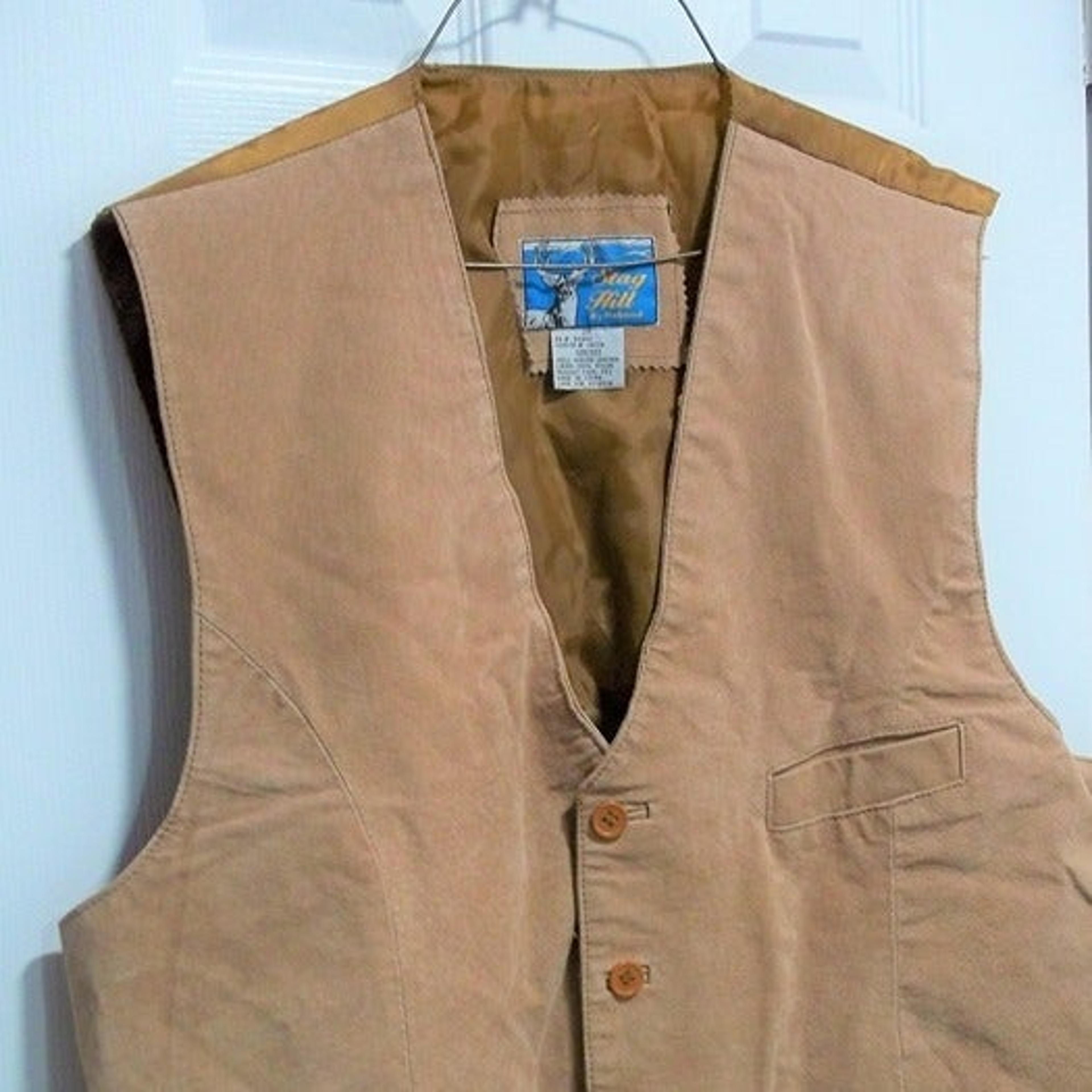 Haband Leather Outerwear Vests for Men Mercari