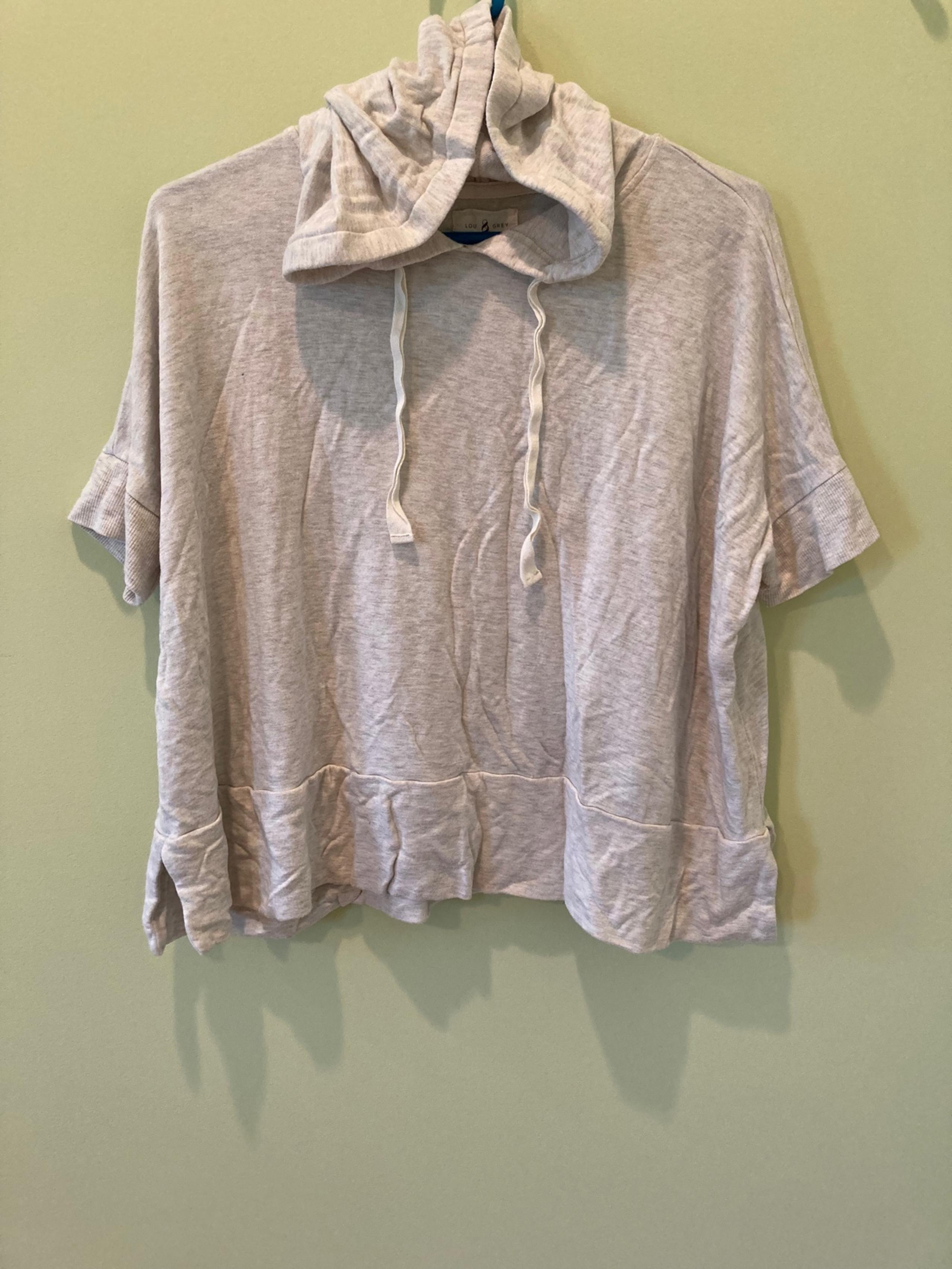 Lou & Grey Short Sleeve Hoodie Medium