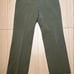 【beauty&youth】Slim-fitting Slacks in Olive Green