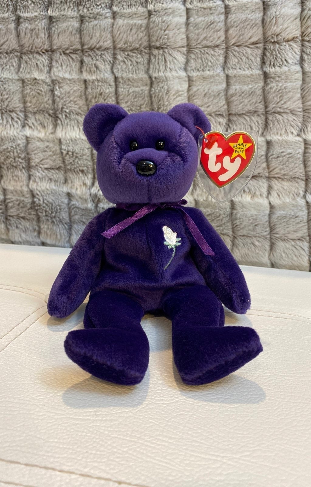 1997 Ty Beanie Baby Diana Bear