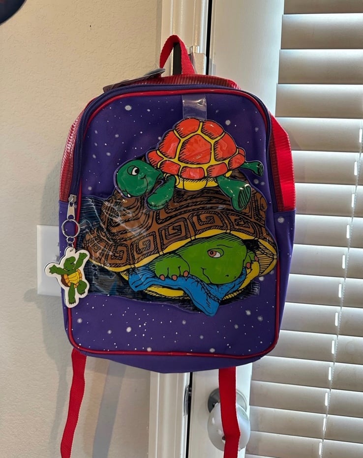 FRANKLIN THE TURTLE VINTAGE BACKPACK