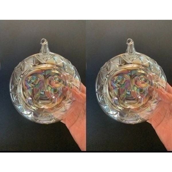 2 Glass Like Sun Faces