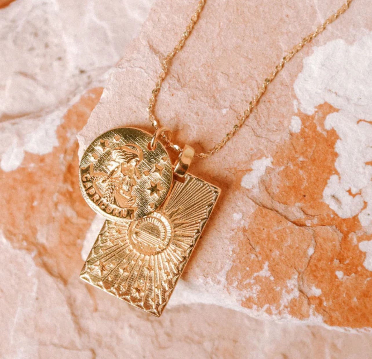 Spell Capricorn Stargazer Zodiac Necklace