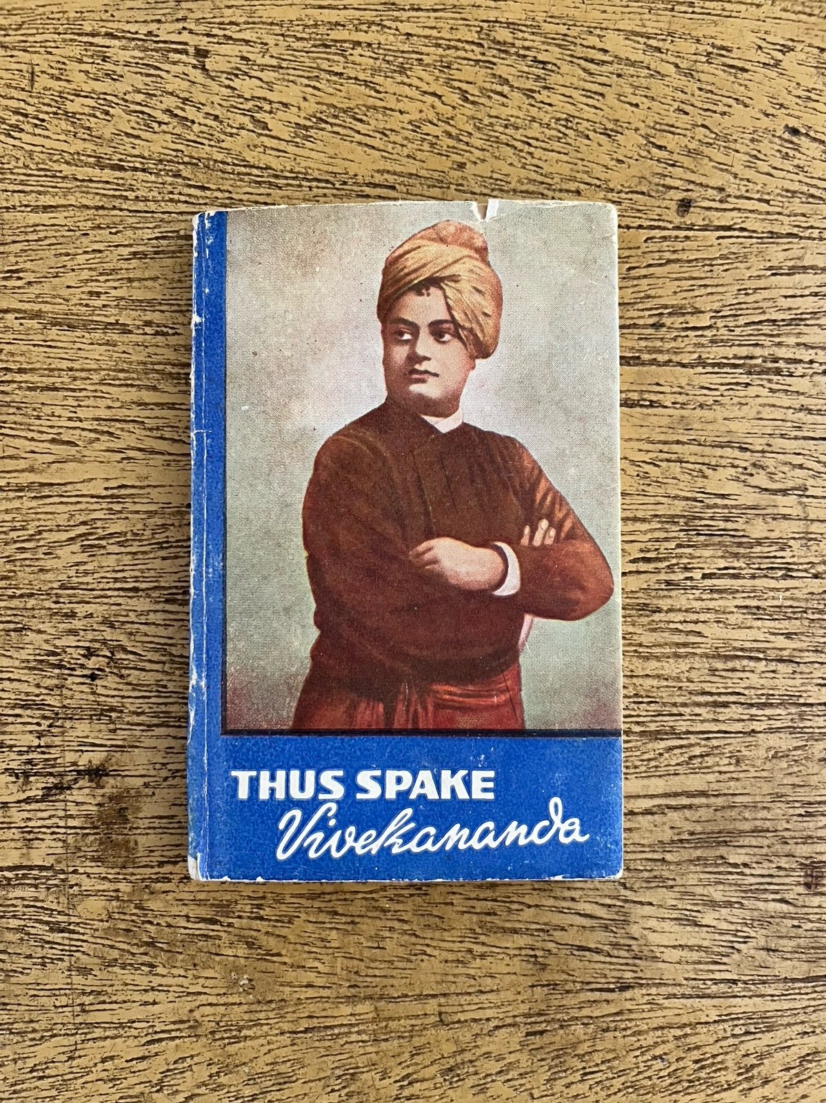 THUS SPAKE VIVEKANANDA 1963 INDIA Miniature Book 10th Edition RARE SPIRITUALITY
