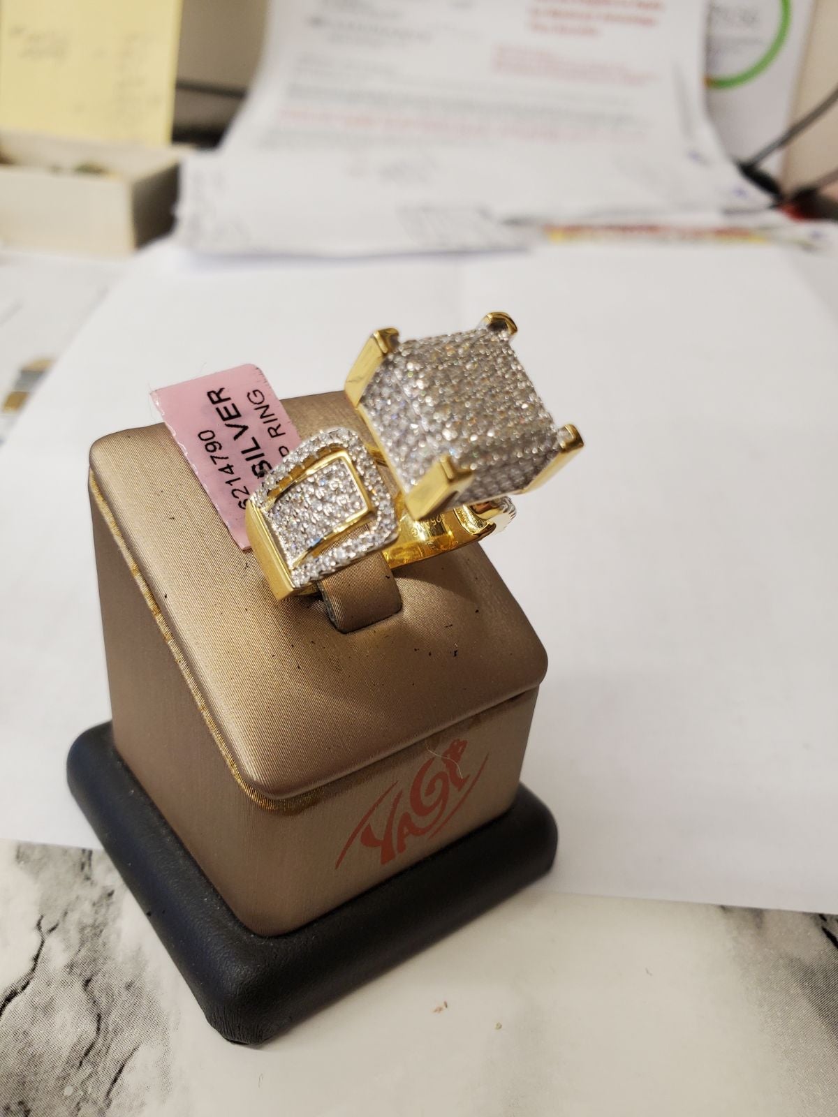 Top fashion modern ring sterling 925