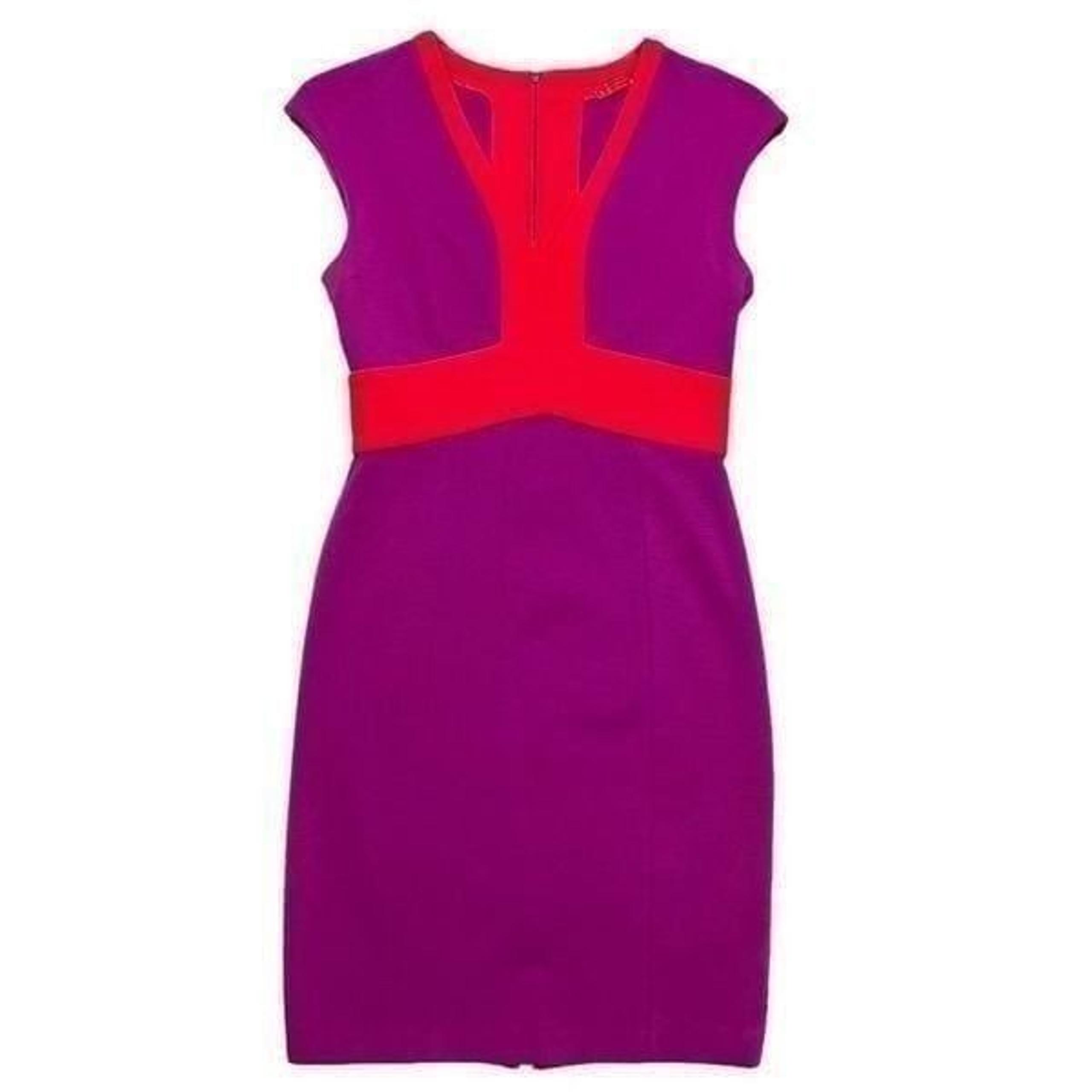 Narciso Rodriguez Purple Dress XS