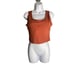 Halara Womens U Neck Backless Crossover Barre Ballet Dance Tank Top Size Large