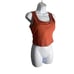 Halara Womens U Neck Backless Crossover Barre Ballet Dance Tank Top Size Large