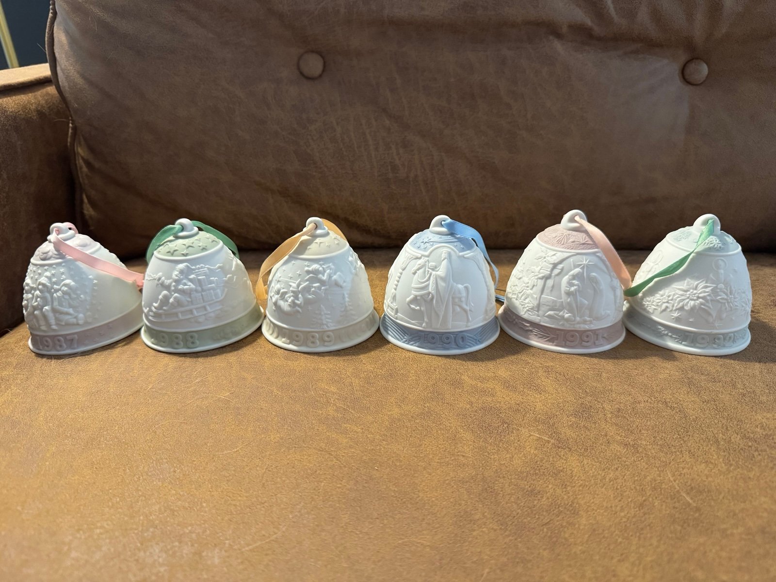 Lladro Christmas Ornament Bells 1987-1998