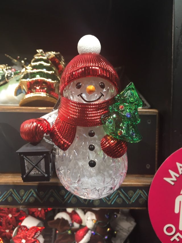 2021 BBW Snowman Wallflower - Projects snowflakes