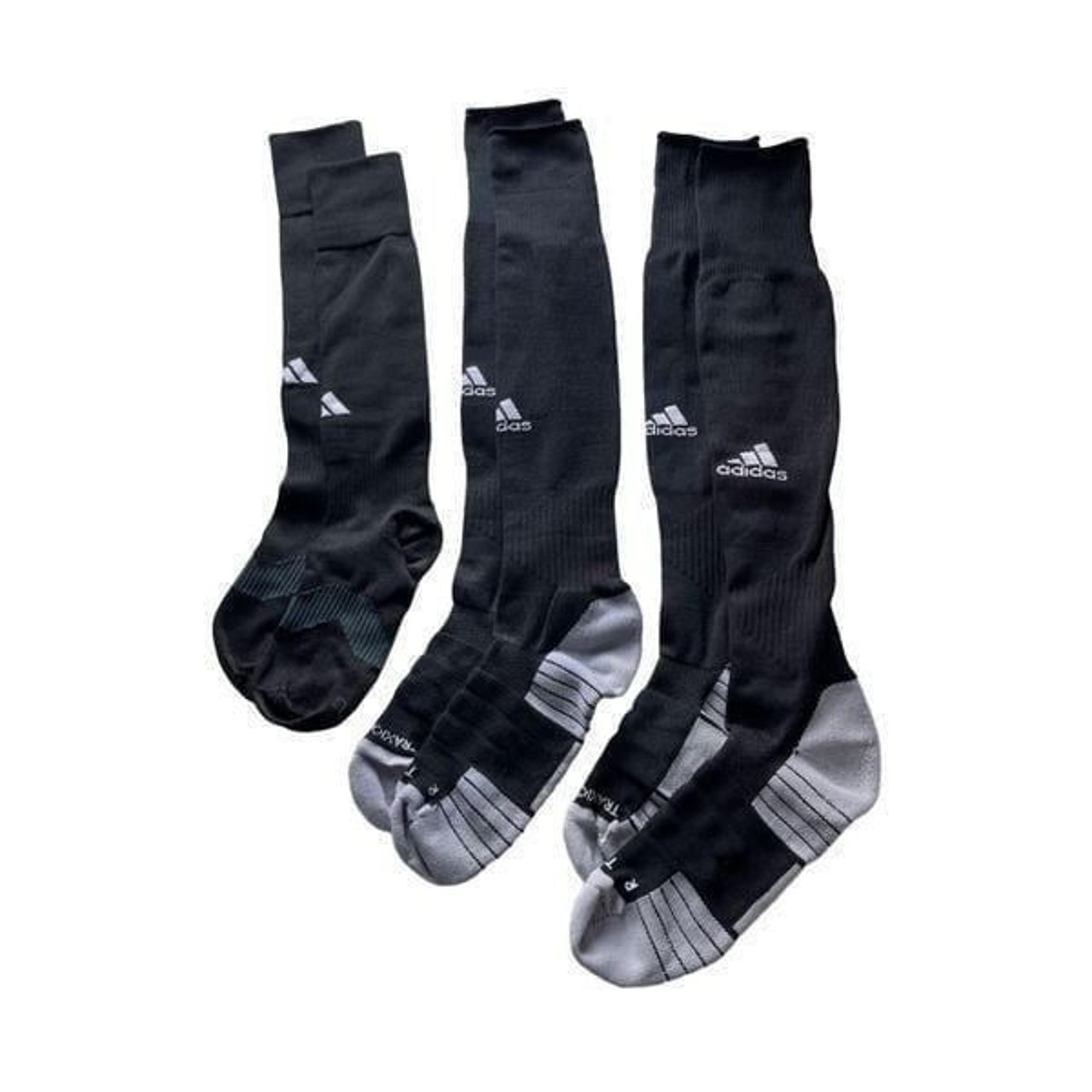 (3) pair of adidas socks