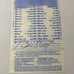 MLB HOF Bill Veeck HOF Ballot JSA COA