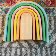 Bumbu Toys | Stacking Arches | Pastel