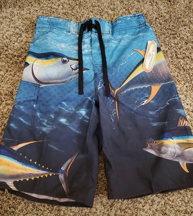 US Apparel Small Mens Swim Shorts