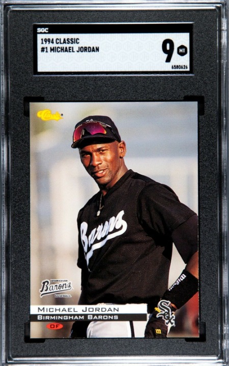 Michael Jordan 1994 Classic #1 SGC 9 MT