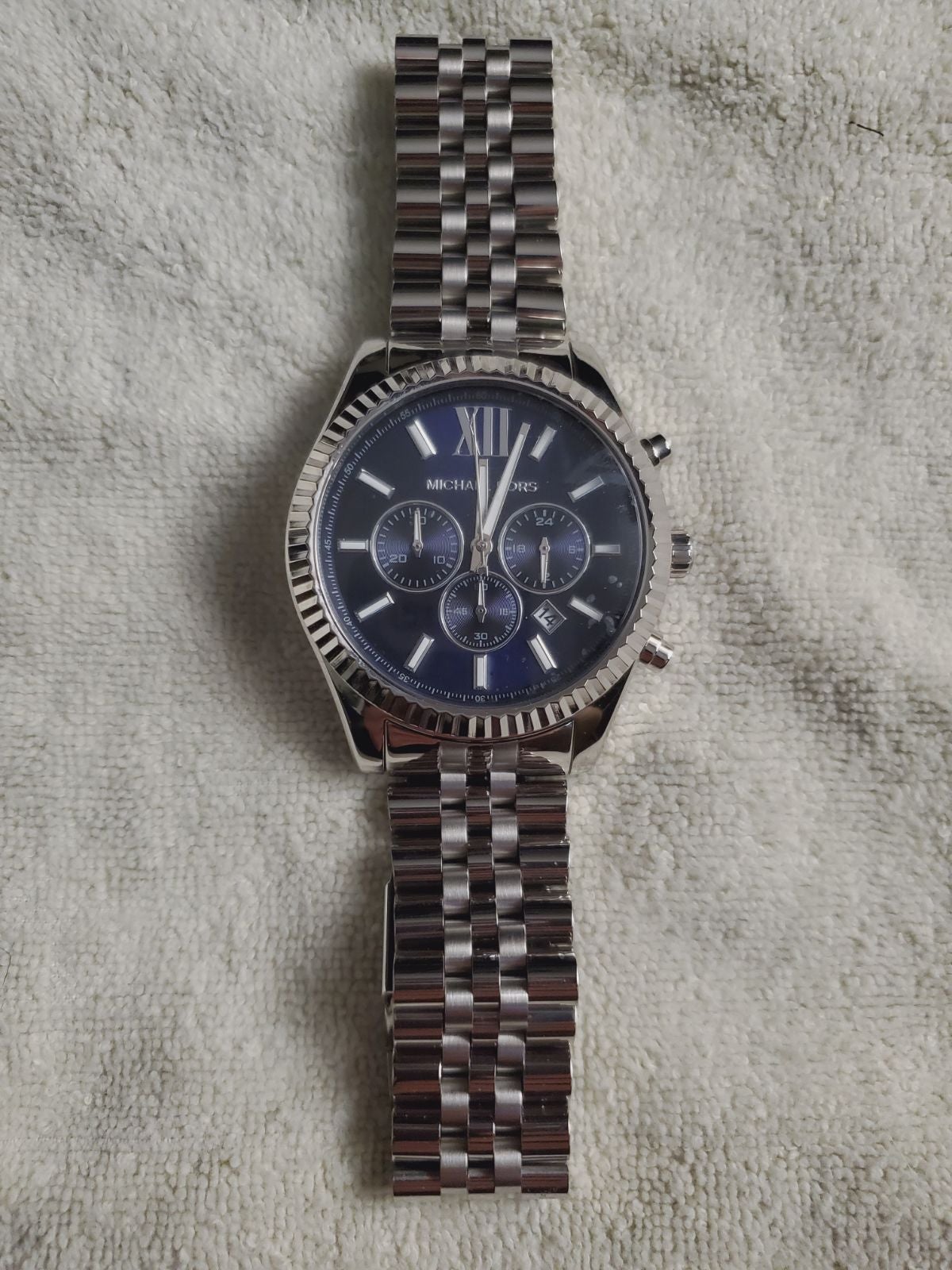 Michael Kors Lexington Chronograph Stainless Steel Watch