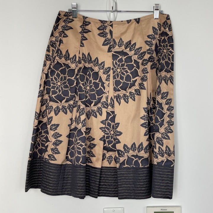 Talbots Collection Silk Floral Print Skirts